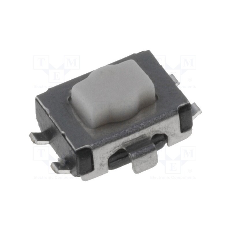 10 pcs : TS47-25MV160 - Microswitch TACT, SPST-NO, Pos: 2, 0.05A/12VDC, SMT, none, 1.6N