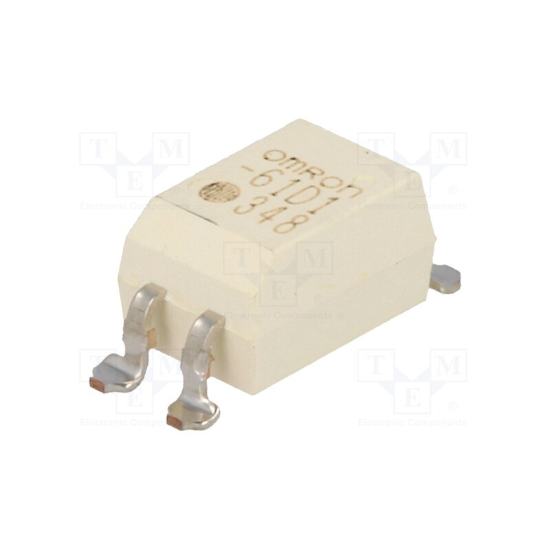 10 pcs : G3VM-61D1 - Relay: solid state, SPST-NO, Icntrl: 25mA, 500mA, max.60VAC, SMT