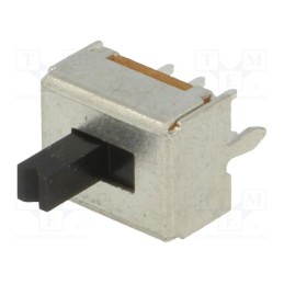 10 pcs : SS008B-02P-22 - Switch: slide, Pos: 2, DPDT, 0.3A/30VDC, ON-ON, THT, -20÷60°C, 50mΩ