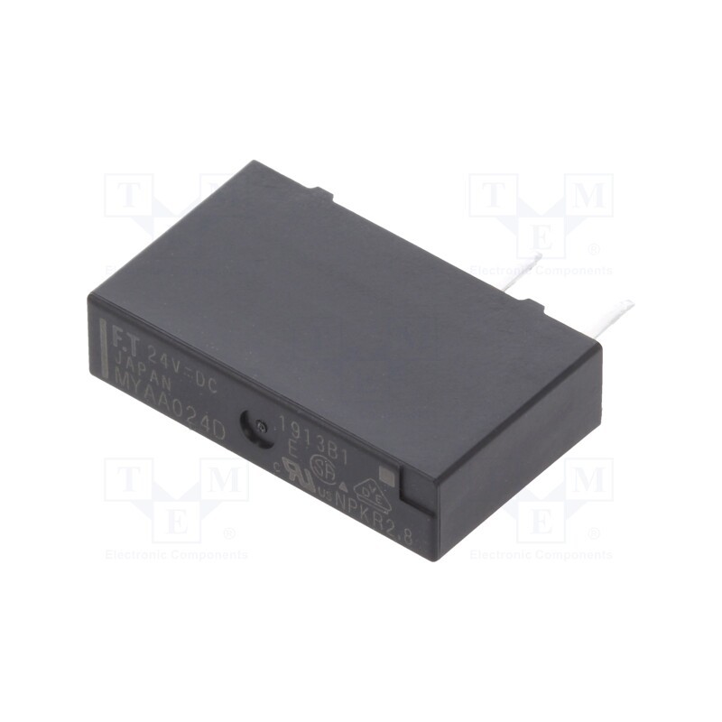10 pcs : FTR-MYAA024D - Relay: electromagnetic, SPST-NO, Ucoil: 24VDC, 5A, 5A/250VAC, PCB