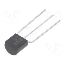 10 pcs : BC549A - Transistor: NPN, bipolar, 30V, 0.1A, 500mW, TO92