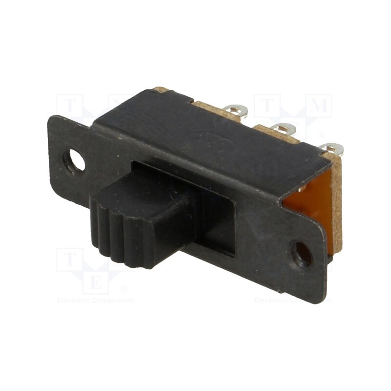 10 pcs : - Switch: slide, Pos: 2, DPDT, 0.5A/24VDC, ON-ON, No.of term: 6