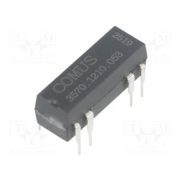 10 pcs : 3570.1210.053 - Relay: reed switch, SPST-NO, Ucoil: 5VDC, 500mA, max.150VDC, 10W