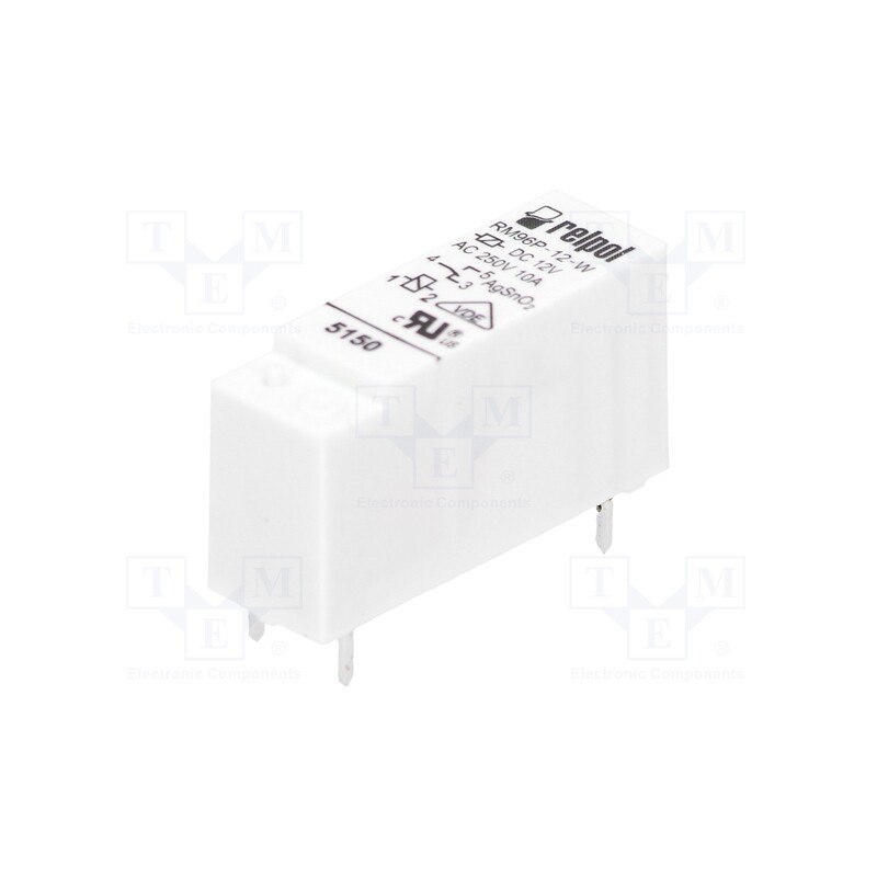 10 pcs : RM96-3011-35-1012 - Relay: electromagnetic, SPDT, Ucoil: 12VDC, 8A, 8A/250VAC, 8A/24VDC