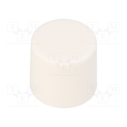 10 pcs : 862.8108 - Button, 13.75mm, white, SMS