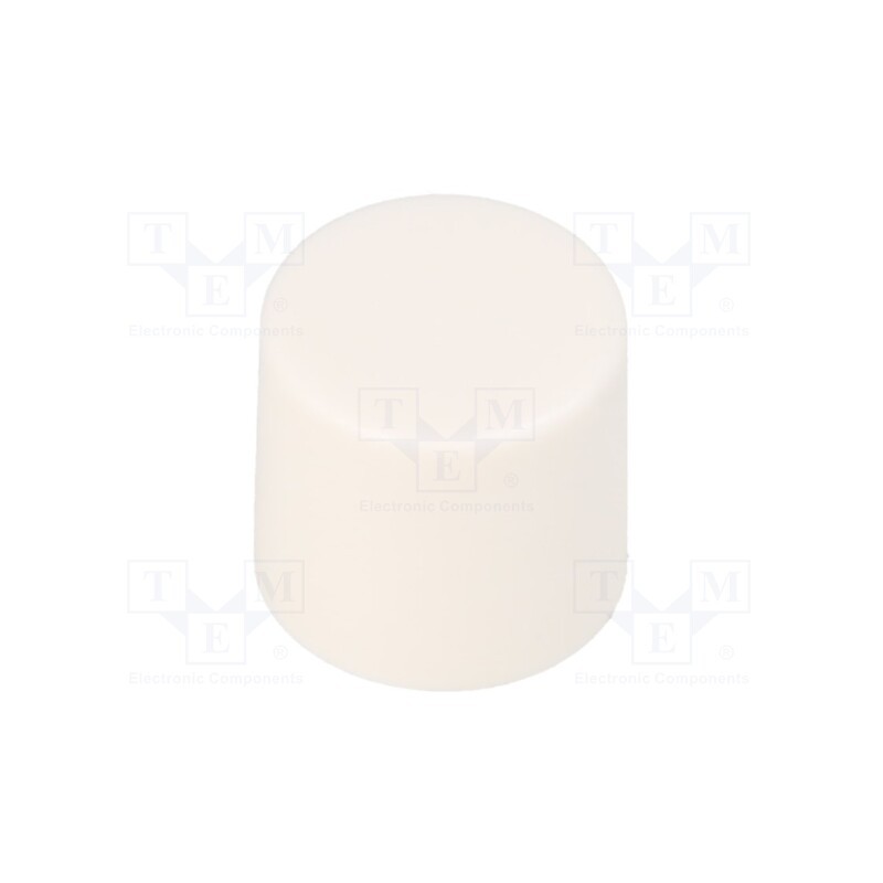 10 pcs : 862.8108 - Button, 13.75mm, white, SMS