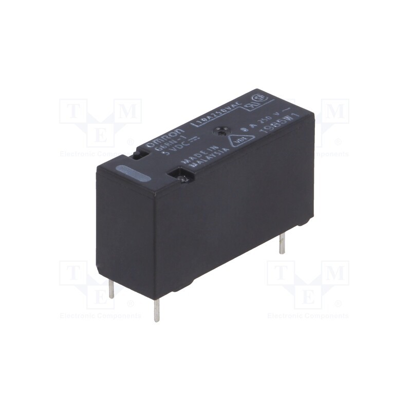 10 pcs : G6RN-1 5VDC - Relay: electromagnetic, SPDT, Ucoil: 5VDC, Icontacts max: 8A, PCB