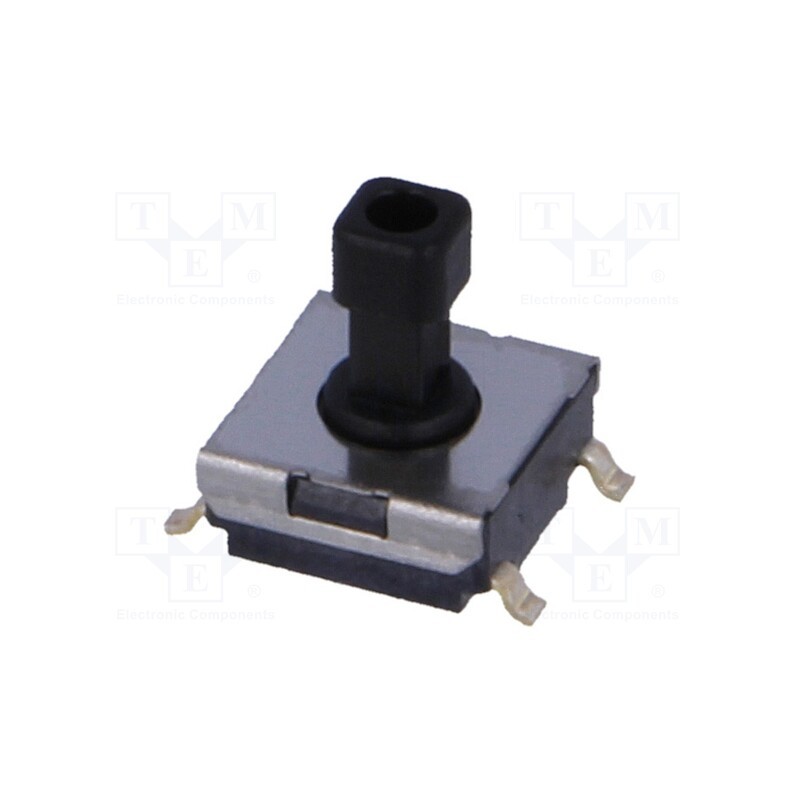 10 pcs : B3FS-1050 - Microswitch TACT, SPST-NO, Pos: 2, 0.05A/24VDC, SMT, none, 0.98N