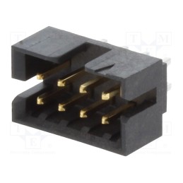 10 pcs : 878310820 - Socket, PCB-cable/PCB, male, Milli-Grid, 2mm, PIN: 8, THT, on PCBs