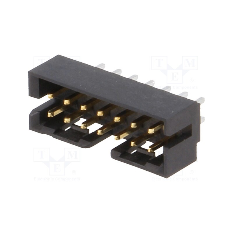 10 pcs : 878311420 - Socket, PCB-cable/PCB, male, Milli-Grid, 2mm, PIN: 14, THT, on PCBs