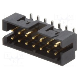 10 pcs : 878325622 - Socket, PCB-cable/PCB, male, Milli-Grid, 2mm, PIN: 14, THT, on PCBs