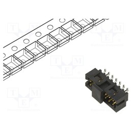 10 pcs : 878325623 - Socket, PCB-cable/PCB, Milli-Grid, 2mm, on PCBs