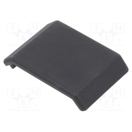 10 pcs : GN 963-45-45-45-SW - Stopper, for angle bracket, W: 43mm, L: 43mm, technopolymer PA