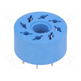 10 pcs : 90.14 - Socket, PIN: 8, 10A, 250VAC, PCB, for PCB, Series: 60.12, -40÷70°C