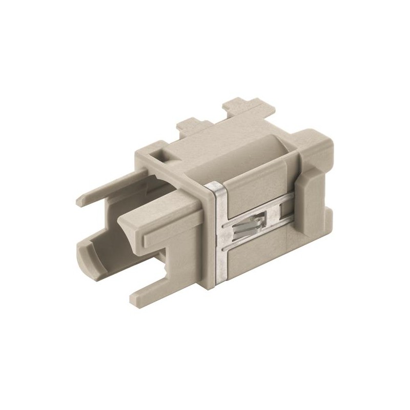 1 pcs - HARTING Crimp Connector M12 Cube, Female, Han-Modular, Han-Domino