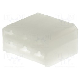 10 pcs : 880297-1 - Terminals cover, female, ways: 6, natural, FASTIN-FASTON