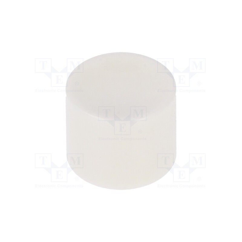 10 pcs : KM 410 - Button, Illumin: none, Body: white, Mat: ABS, MPA
