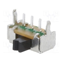 10 pcs : 1825232-1 - Switch: slide, Pos: 2, SPDT, 0.2A/30VDC, ON-ON, THT, -20÷70°C, 2N