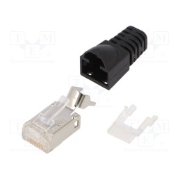 10 pcs : 8813120000 IE-P70 - Plug, RJ45, PIN: 8, Cat: 6a,Class EA, shielded, gold-plated, IP20