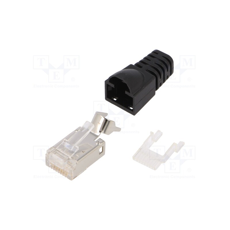 10 pcs : 8813120000 IE-P70 - Plug, RJ45, PIN: 8, Cat: 6a,Class EA, shielded, gold-plated, IP20