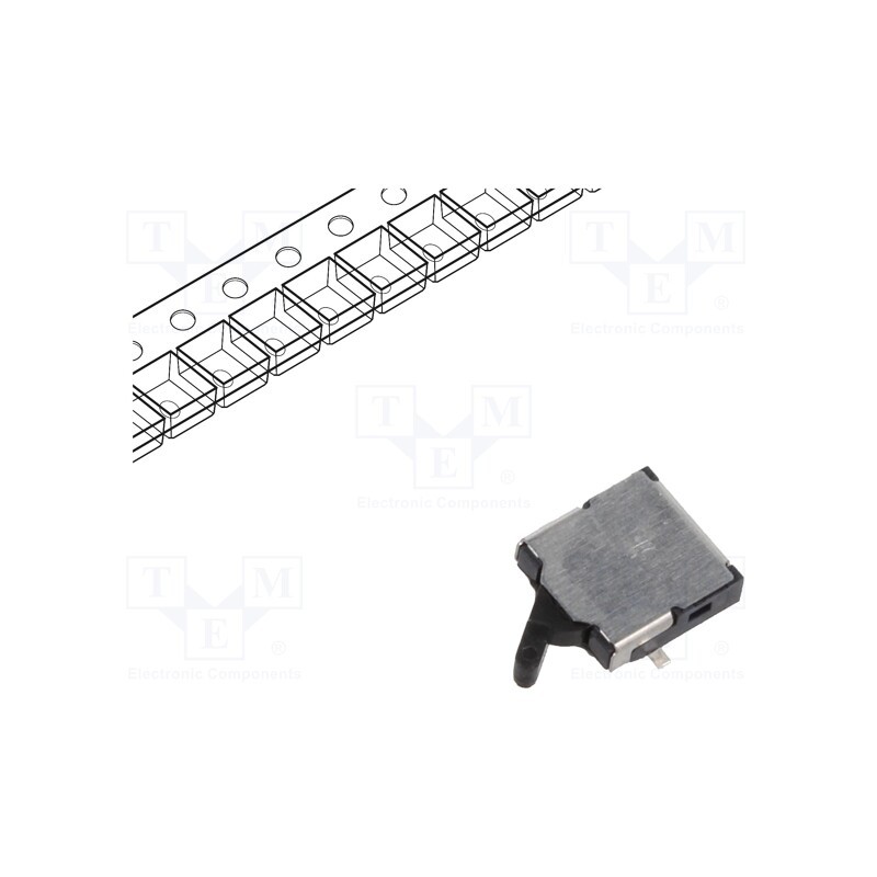 10 pcs : ESE18L11D - Switch: detecting, Pos: 2, SPST, 0.01A/5VDC, Leads: for PCB, 500mΩ