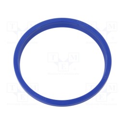 10 pcs : Z120X130X5/7P - Wiipers Z, PU, Øout: 130mm, -30÷100°C, Shore hardness: 92, single