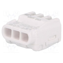 10 pcs : 88167927 - Quick splice, SDKF, spring clamp, 0.2÷2.5mm2, 300V, 24A, for cable