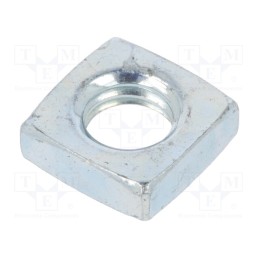 500 pcs : 1092510 - Nut, square, M5, 0.8, steel, Plating: zinc, BN 145, DIN 562