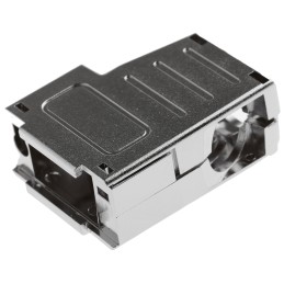 1 pcs - MH Connectors MHDSSK-T/M Series ABS Angled, Straight D Sub Backshell, 9 Way, Strain Relief