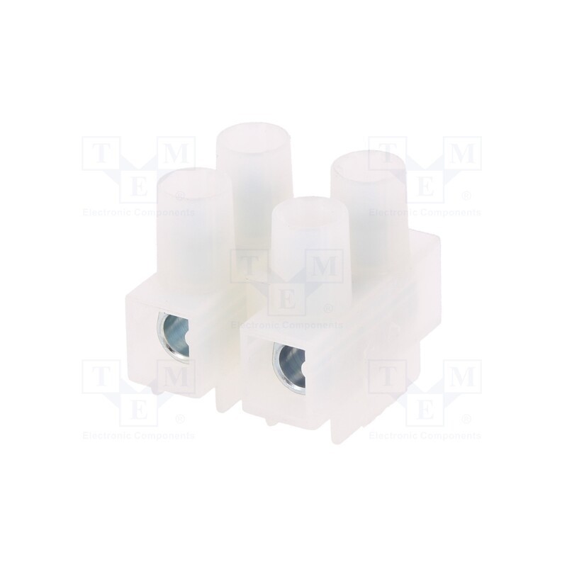 10 pcs : 88712944 - Terminal block, screw terminal, 0.5÷10mm2, 450V, ways: 2, white