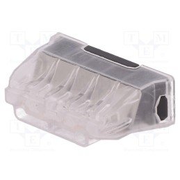 20 pcs : 88714694 - Quick splice, spring clamp, 0.5÷2.5mm2, 450V, 24A, anthracite