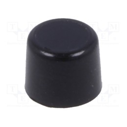 10 pcs : 708902000 - Button, Actuator colour: black