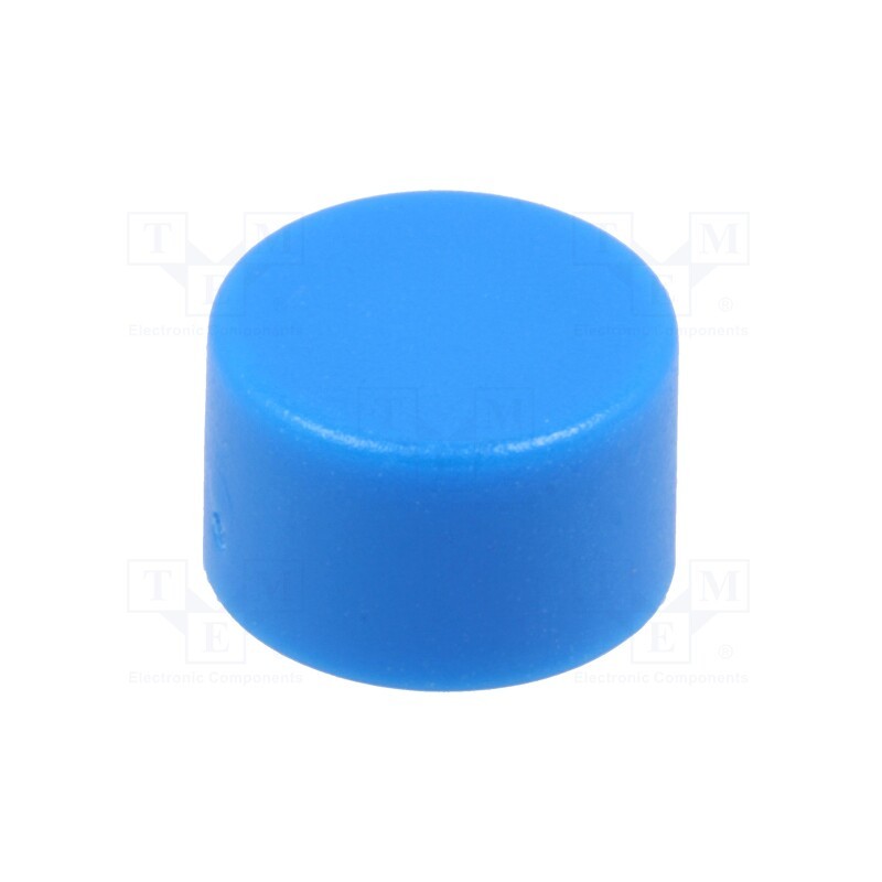 10 pcs : 862.8104 - Button, 10.75mm, round, blue, 1241.16