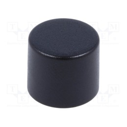 10 pcs : 862.8107 - Button, 13mm, round, black, 1241.16