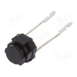 10 pcs : EVQPVG05K - Microswitch TACT, SPST, Pos: 2, 0.05A/12VDC, SMT, none, 2N, 5mm