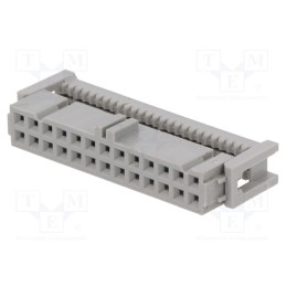 10 pcs : 89126-0101HA - Plug, IDC, female, PIN: 26, IDC, for ribbon cable, 1.27mm, 4.25A