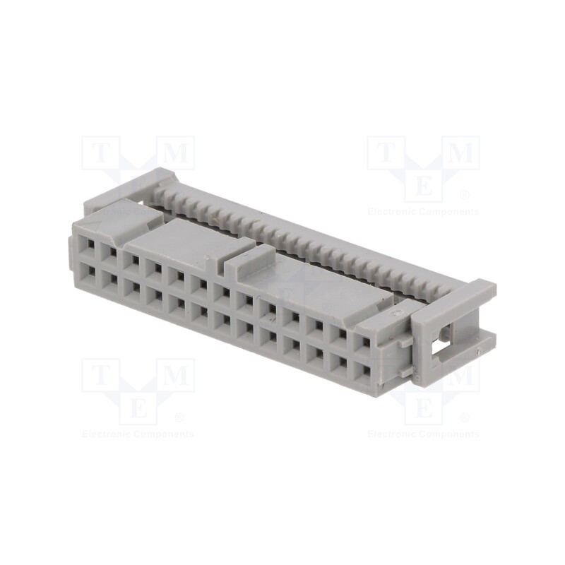10 pcs : 89126-0101HA - Plug, IDC, female, PIN: 26, IDC, for ribbon cable, 1.27mm, 4.25A