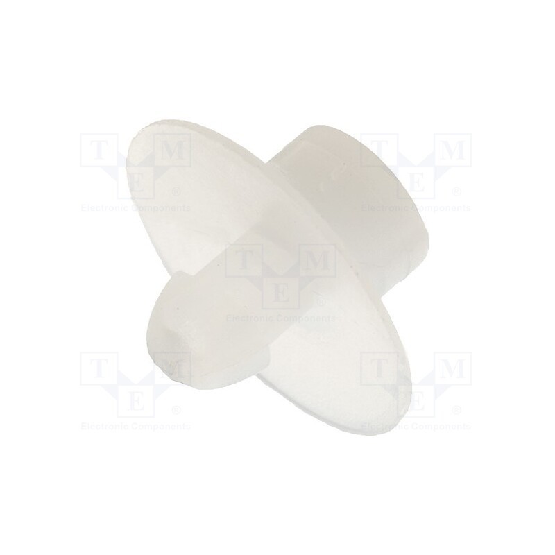50 pcs : CPST-2-01 - Assembly stud, polyamide, L: 3.2mm, flat surface,snap fastener