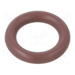 50 pcs : 01-0009.00X2.5 ORING 75FPM BROWN - O-ring gasket, FPM, Thk: 2.5mm, Øint: 9mm, brown, -20÷200°C