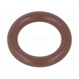 50 pcs : 01-0012.00X3 ORING 80FPM BROWN - O-ring gasket, FPM, Thk: 3mm, Øint: 12mm, brown, -20÷200°C