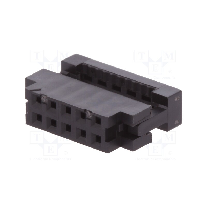 10 pcs : 89361-110LF - Plug, IDC, female, PIN: 10, without strain relief, IDC, 1mm, Minitek