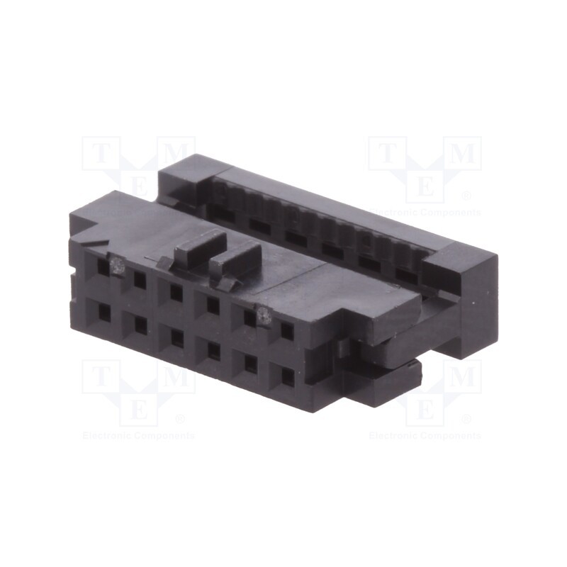 10 pcs : 89361-712LF - Plug, IDC, female, PIN: 12, without strain relief, IDC, 1mm, Minitek