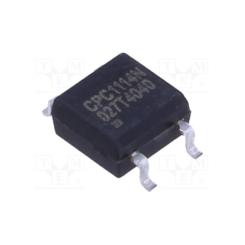 10 pcs : CPC1114N - Relay: solid state, SPST-NC, Icntrl max: 50mA, 400mA, max.60VAC