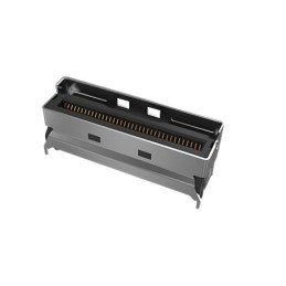 1 pcs - Amphenol ICC Vertical Edge Connector, 74-Contacts, 0.6mm Pitch