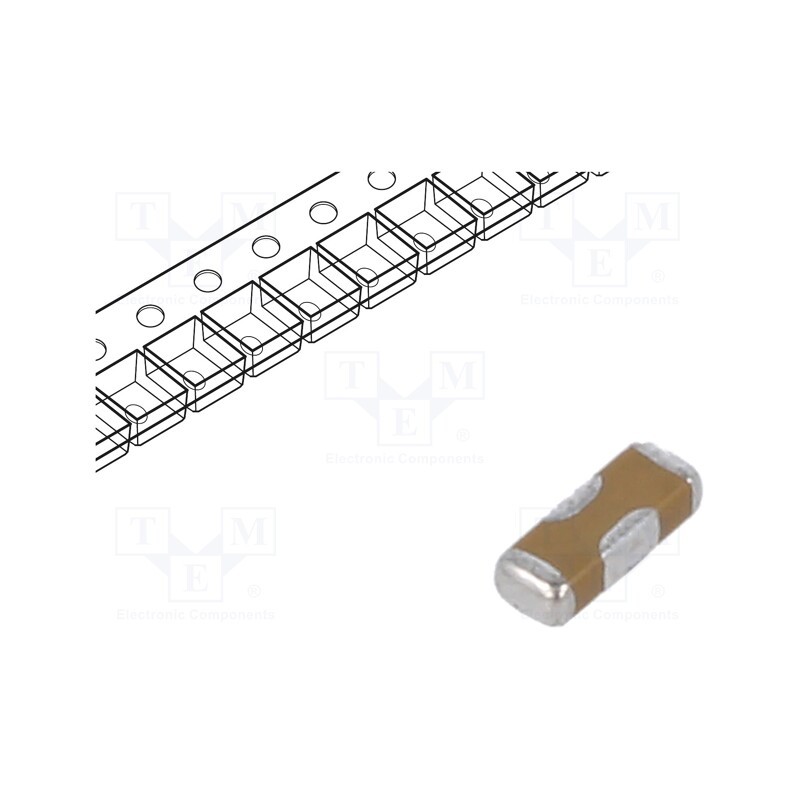 10 pcs : NFM3DPC223R1H3L - Filter: anti-interference, SMD, 1205, 2A, 50VDC, ±20%, 22nF