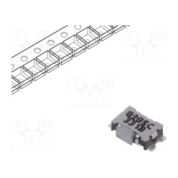 10 pcs : KSS331G LFS - Microswitch TACT, SPST-NO, Pos: 2, 0.05A/32VDC, SMT, none, 2.5N