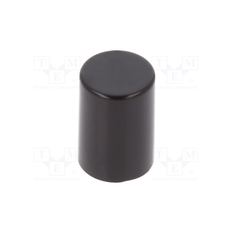10 pcs : G003A - Button, PN series, black, G00