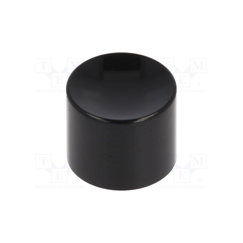 10 pcs : KM 405 - Button, Illumin: none, Body: black, Mat: ABS, MPA
