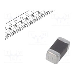 50 pcs : NCP18XV103J03RB - NTC thermistor, 10kΩ, SMD, 0603, 3900K, 100mW