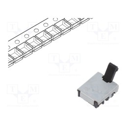 10 pcs : ESE13V01A - Switch: detecting, Pos: 2, SPST, 0.01A/5VDC, Leads: curved, 500mΩ